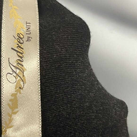 Crochet Lace Sheer Mesh Long Sleeve Swing Tunic Blouse Top Black - Picture 5 of 6